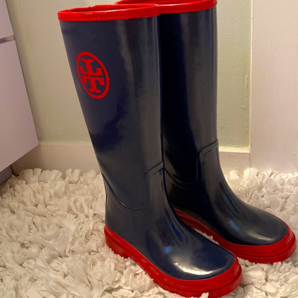 Tory Burch rain boots